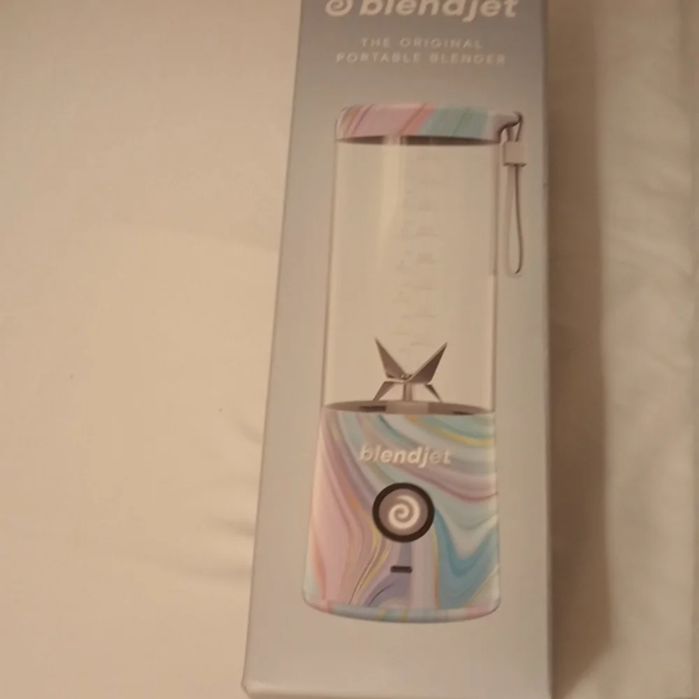 Blendjet. The original portable blender box opened